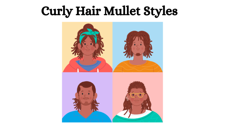 Curly Hair Mullet